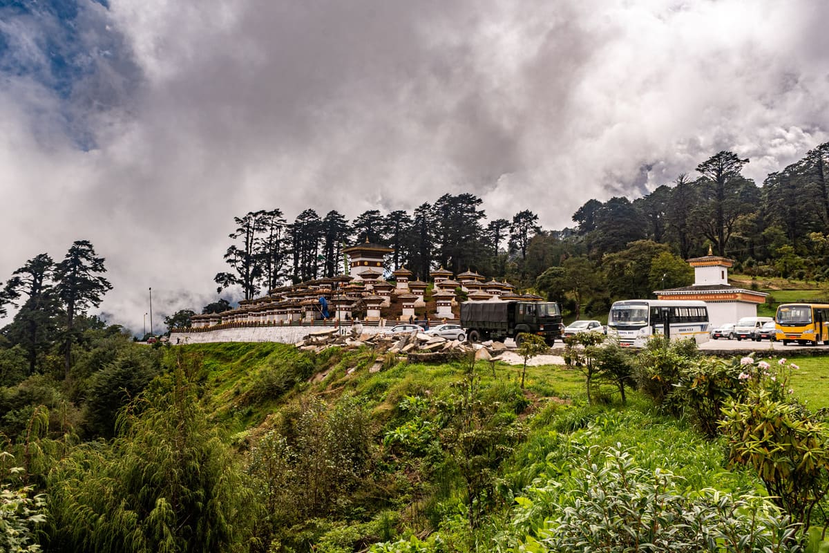 Peaceful Bhutan valley